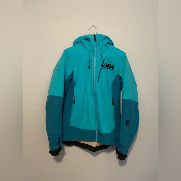 Helly Hansen Women’s Odin Pro Shield Hybrid Softshell Jacket - Teal, Size S - Picture 1 of 3